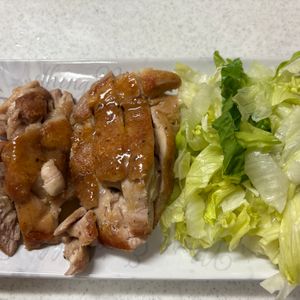 1222912の作ってみた!投稿(鶏もも肉のレモンバターステーキ)