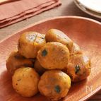 レンジで完結！【材料3つ】もちもちかぼちゃボール