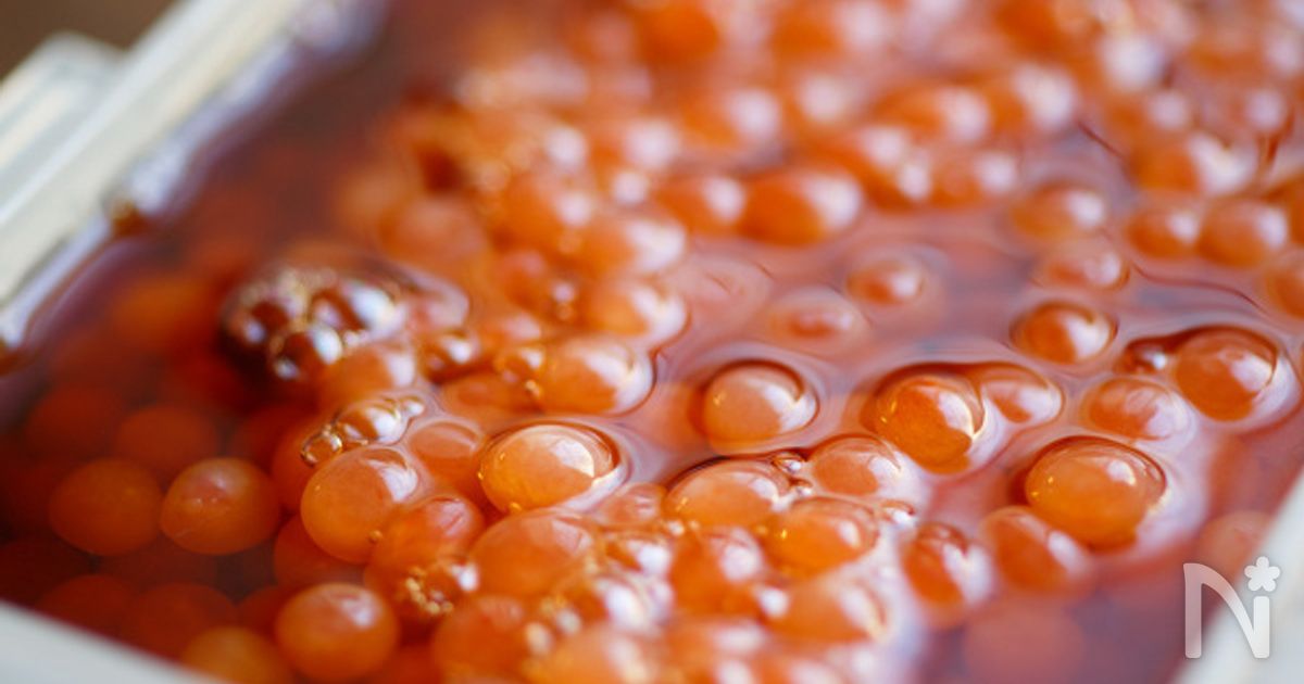 秋の海の宝石、イクラを漬けてみよう！「だし香る♪イクラの醤油漬け」 | レシピサイトNadia