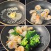 【エビブロッコリーのにんにく醤油炒め】やみつき!ぷりコリ食感の工程2