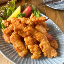 【柔らか♡︎むね肉ステック唐揚げ】お弁当/作り置き/簡単