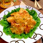 おつまみお弁当に〝鶏むね肉のふわふわピカタ〟コンソメチーズ味