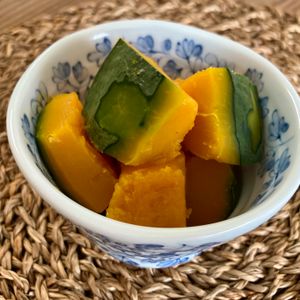 みさみさばぁば🌱の作ってみた!投稿(砂糖と塩だけ　基本のカボチャ煮)