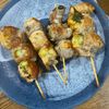 shizukaの作ってみた!投稿(大葉とチーズとアスパラの豚巻き串焼き)