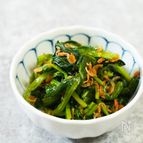 すき焼のたれで白米すすむ『ほうれんそうのおひたし』
