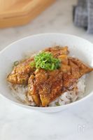 ジューシーで子供にも人気！☆ナスのかば焼き丼
