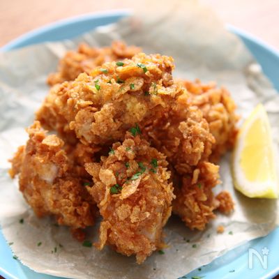 スパイシーフレークチキン 

