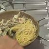 海老ときのこの柚子こしょうクリームパスタ♪の工程7