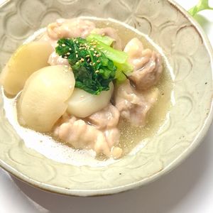 とのちゃまの作ってみた!投稿(＊かぶと鶏肉のとろみ煮＊)
