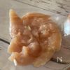 やみつき必至♡とろ~り卵黄のささみユッケの工程1
