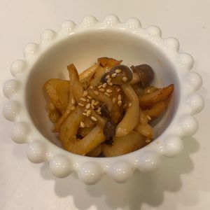 みわの作ってみた!投稿(旨みたっぷり♩しめじとちくわの醤油麹きんぴら)