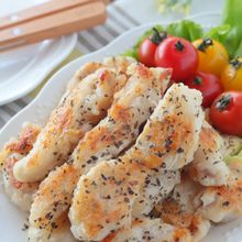 胸肉柔らか♪鶏胸肉のレモンバジルチキン