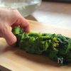さっぱりな菜の花のしらす和えの工程3