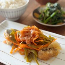 サバ缶で梅南蛮漬け【骨ごと食べれる！】