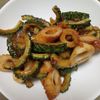 鶏皮坊主の作ってみた!投稿(【ゴーヤーとちくわのみそ炒め】晩酌のおつまみにも!)