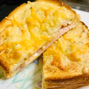 ma_miiの作ってみた!投稿(チーズとろとろ。クロックムッシュ)