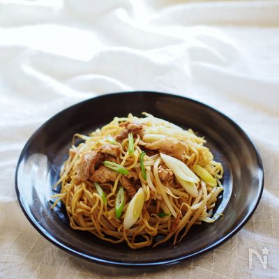 カレー風味の焼きそば