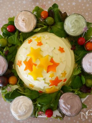 星に願いを☆『colorfulデコレーションサラダ』