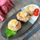 椎茸の肉詰め～おろしポン酢～