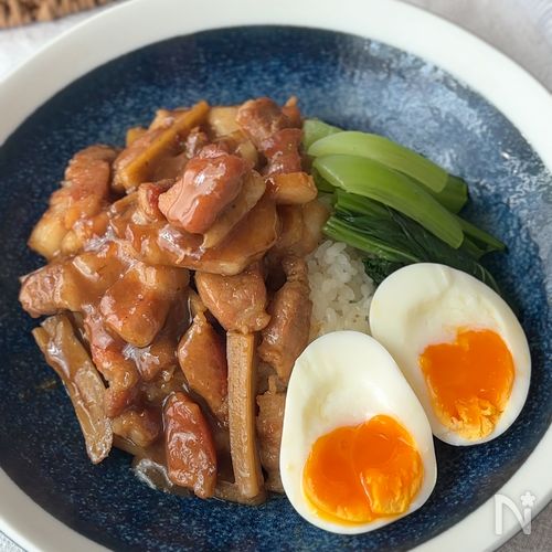 【ルーロー飯】レンコン入り♪