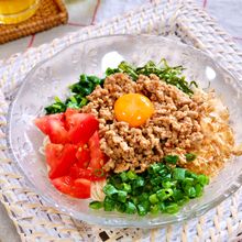 ○○で簡単味付け!『台湾風まぜそうめん』