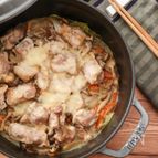 重ねて煮るだけ♪辛くないチーズタッカルビ風