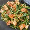 【絹揚げのキムチ旨だし炒め】5分未満でヘルシー激旨おかず♪の工程3