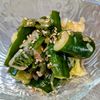 まゆのの作ってみた!投稿(【らくレピ】ポリ袋で簡単!たたききゅうりの香味野菜漬け)