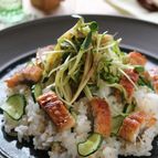 きゅうりたっぷり！シャキシャキうなきゅう丼