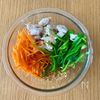 【ささみと彩り野菜のカレーナムル】火を使わずあと一品!の工程1