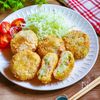 捨てずに利用~キャベハムコロッケ