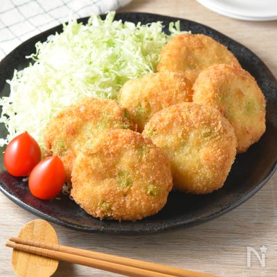 ふんわりプリプリ【枝豆入り海老カツ】
