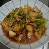 鶏皮坊主の作ってみた!投稿(蕪と豚細切れ肉の中華煮)
