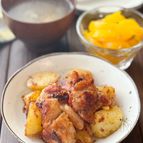 【ガリバタチキン】ごはん泥棒！鶏もも肉×じゃがいも×にんにく