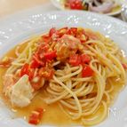 【冷凍トマトとカマンベールチーズのパスタ】トマトは冷凍保存！