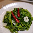 ５分でできる炒め物｜簡単｜時短｜【春菊のペペロン炒め】