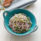 【給食のゆかり和え】もやしときゅうりでさっぱり簡単！