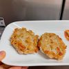 ケの作ってみた!投稿(やみつき!鶏むね肉のハッシュドチキン蓮根)