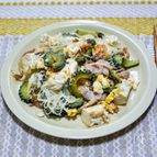 ボリュームアップ「ゴーヤ素麺チャンプル」