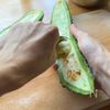クセになる苦味と甘辛　ゴーヤの炒め煮の工程1