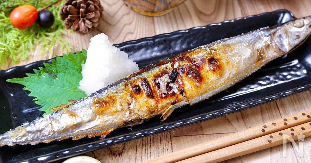 皮はパリッと！身はふっくら♡『おいしい秋刀魚の焼き方』