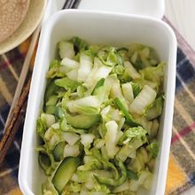 白菜のオイスターソース浅漬け