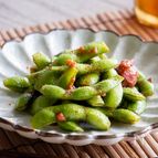 焦がし醤油が後を引く！炒め枝豆
