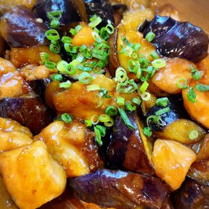 みおの作ってみた!投稿(【鶏肉と茄子の甘辛しょうが醤油炒め】茄子がとろん♡)