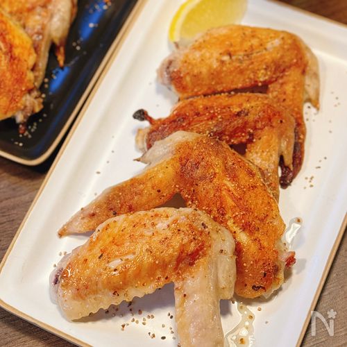 【手羽先のガーリックペッパー】家飲みにピッタリ！居酒屋の逸品