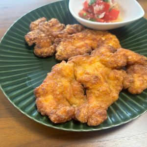 こむぎの作ってみた!投稿(⭐ほぼモスチキン⭐ザクザク和風香り醤油揚げ🤩フライドチキン)