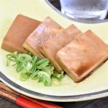 いい色♪チーズのわさび醬油漬け