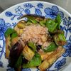 鶏皮坊主の作ってみた!投稿(【なすとピーマンのおかか焼き浸し】10分で完成！夏の作り置き)
