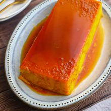 むっちりなめらか♪濃厚かぼちゃプリン