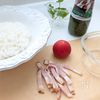 5分で完成！バジル香る♪カルボナーラ丼 とろたまのっけの下準備